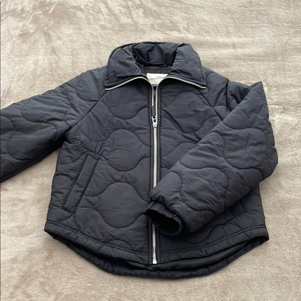 Black Quilted Jacket